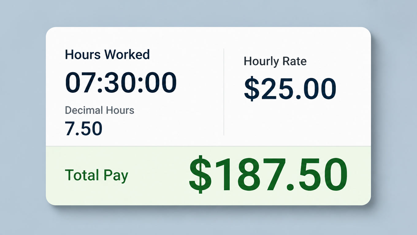 Hourly Pay Calculator