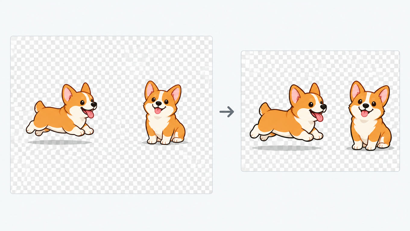 Animated Image Transparency Cropper